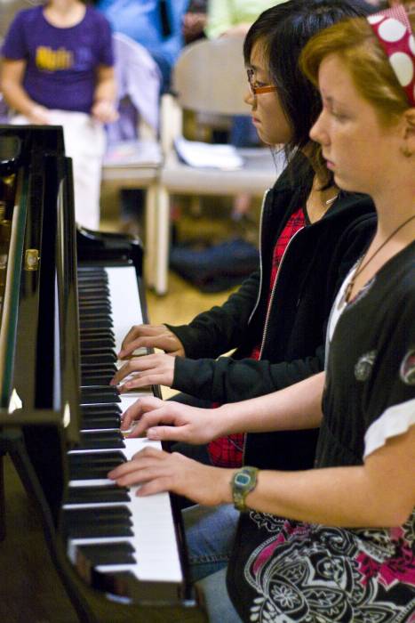 ﻿Búcsú koncert. Akademie für Tonkunst Darmstadt, 25. szeptember 2009