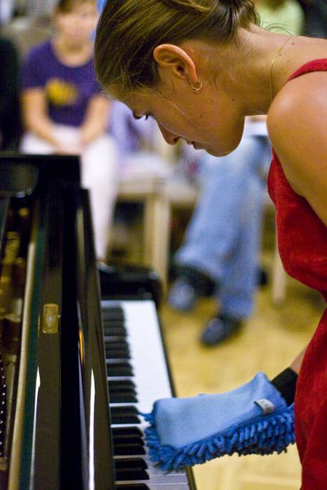 ﻿Búcsú koncert. Akademie für Tonkunst Darmstadt, 25. szeptember 2009