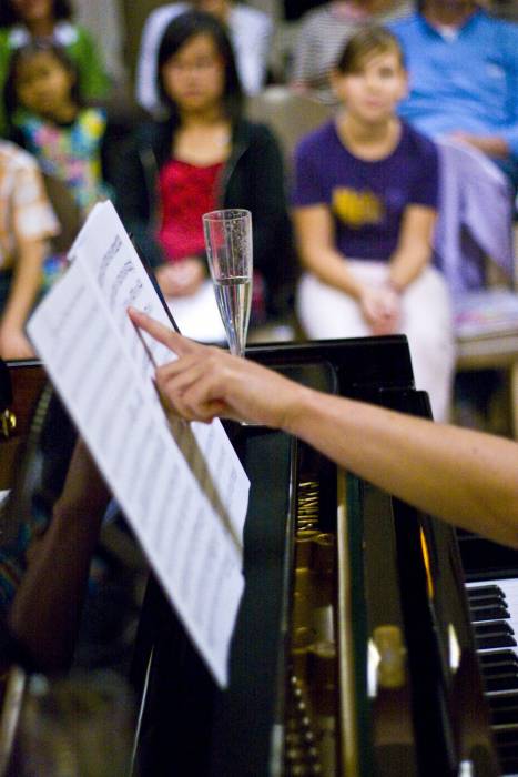 ﻿Búcsú koncert. Akademie für Tonkunst Darmstadt, 25. szeptember 2009