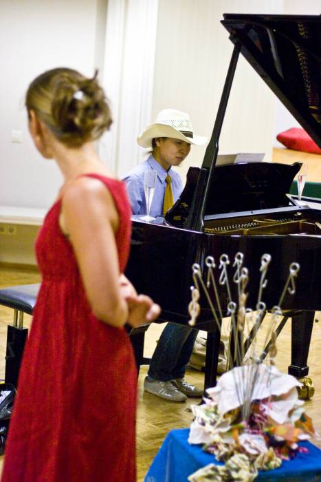 ﻿Búcsú koncert. Akademie für Tonkunst Darmstadt, 25. szeptember 2009