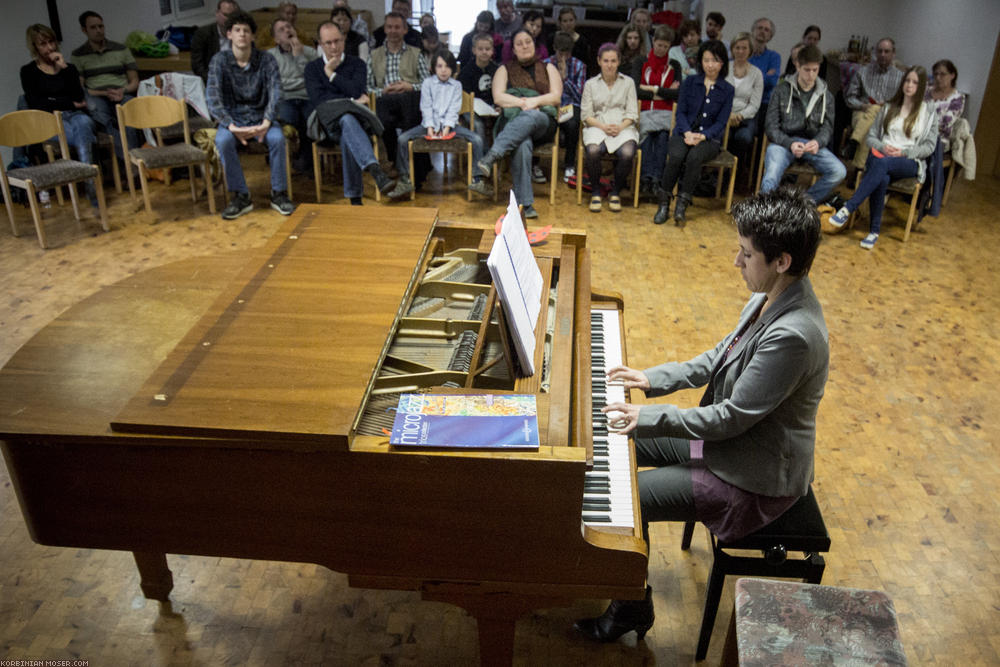 Diák koncert. Önkormányzat Bonifác, Mainz, március 15, 2014.