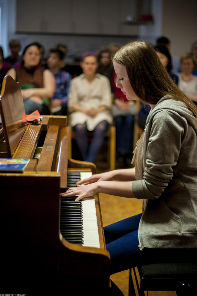 Diák koncert. Önkormányzat Bonifác, Mainz, március 15, 2014.