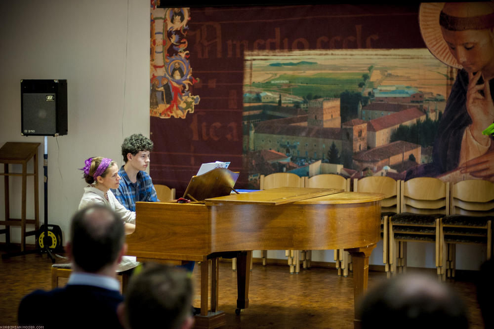 Diák koncert. Önkormányzat Bonifác, Mainz, március 15, 2014.