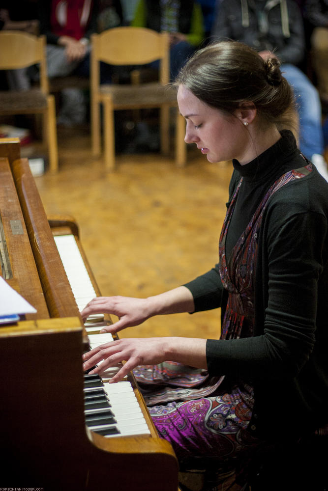 Diák koncert. Önkormányzat Bonifác, Mainz, március 15, 2014.