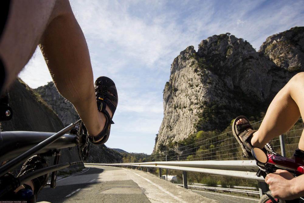 Camino de Santjátszó. Nehéz zarándokok áprilisban és májusban 2014.