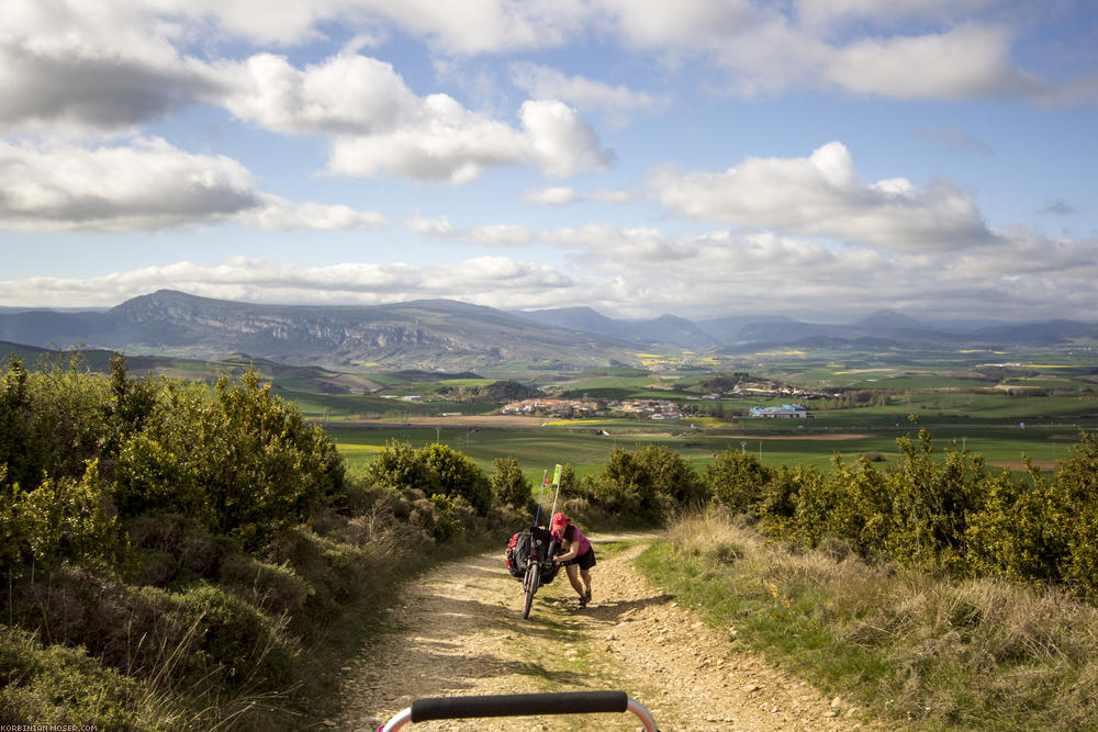 Camino de Santjátszó. Nehéz zarándokok áprilisban és májusban 2014.