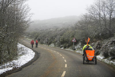 Camino de Santjátszó. Nehéz zarándokok áprilisban és májusban 2014.