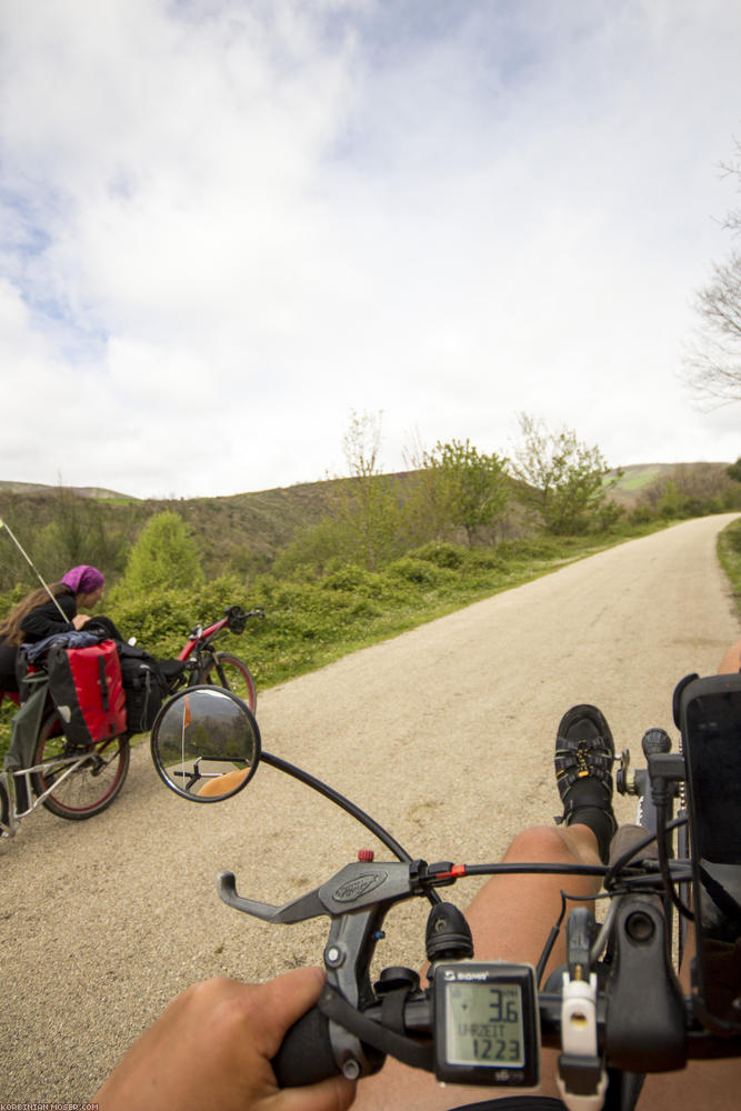 Camino de Santjátszó. Nehéz zarándokok áprilisban és májusban 2014.