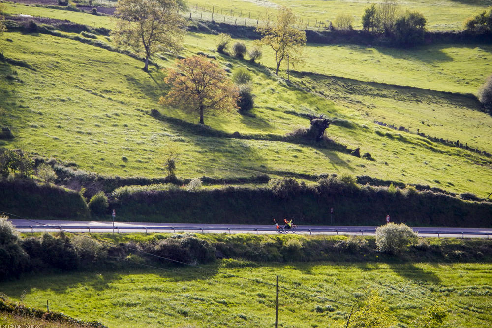 Camino de Santjátszó. Nehéz zarándokok áprilisban és májusban 2014.