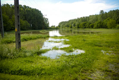 Eső-kerékpározás Isar és a Duna mentén, Máius 2014.